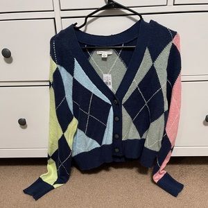American eagle cropped sweater